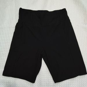 Black bike shorts‎ S